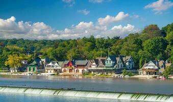 Boat House Row in Philadelphia PA photo