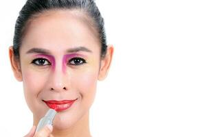 Asian Woman Fashion Makeup photo