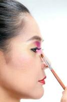 Asian Woman Fashion Makeup photo