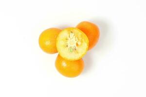 Kumquat ripe juicy photo