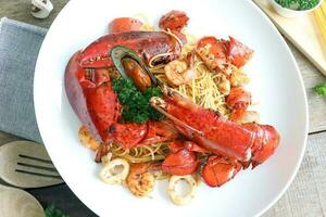 Seafood Lobster Spaghetti photo