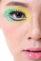 Asian Woman Fashion Makeup photo