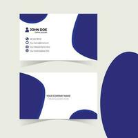 business card design template new vector