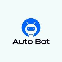 Auto Bot Simple Vector Logo