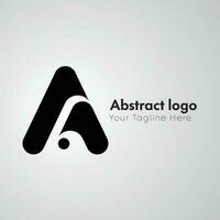 resumen letra un logo diseño concepto plantilla.a letra logo. un logo modelo vector