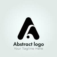 Abstract letter A logo design concept template.A Letter Logo. a logo template vector