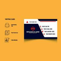 creative visiting card design vector