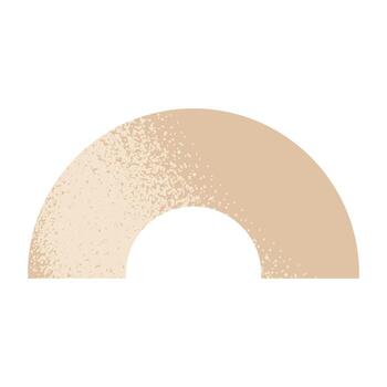 Trendy vector minimalist geometric basic gradient element grunge shape abstract Figures bauhaus forms Retro style texture illustration. Modern design poster, cover, card design