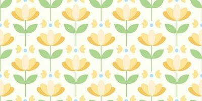 Colorful floral vector background