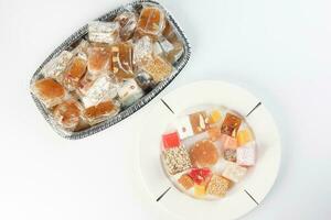 Turkish Delight sweet desert colorful verity photo