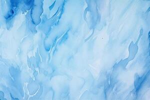 Abstract blue watercolor background. photo