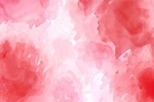 Abstract red watercolor background. photo