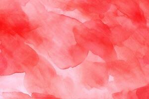 Abstract red watercolor background. photo