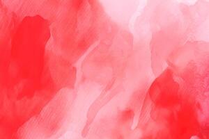 Abstract red watercolor background. photo