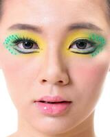 Asian Woman Fashion Makeup photo