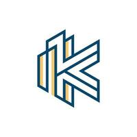 Letter K real estate logo, Construction Business identity, Logo design of K in vector for construction, home, real estate, building, property.