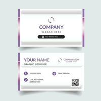 Modern Business Card Template vector