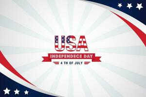 Vector 4th of July Independence day background