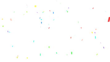 4k colorato celebrazione nastri caduta a partire dal superiore copertura sfondo png