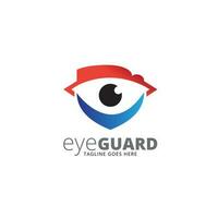 Eye Guard logo symbol. vector