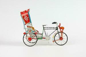 Colorful rickshaw toy photo