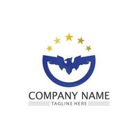 Falcon Logo Template vector