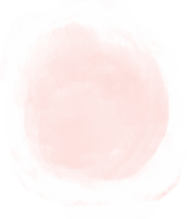 luz pastel Rosa aguarela fundo volta círculo forma png