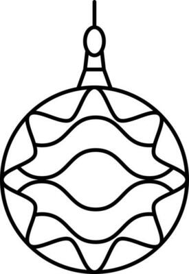 Christmas, ball, decoration, new year icon