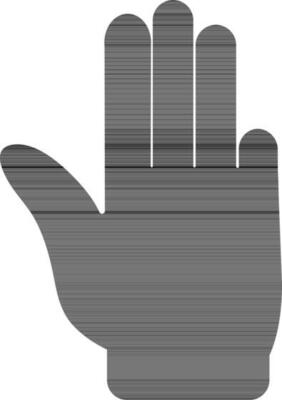 Isolated illustration of Holding hand Gesture.