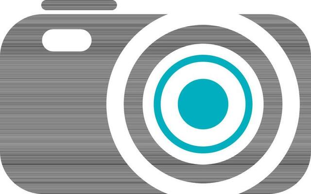 Icon or illustration of digital camera.