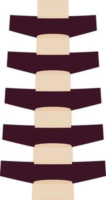 Illustration of spine icon of body part.