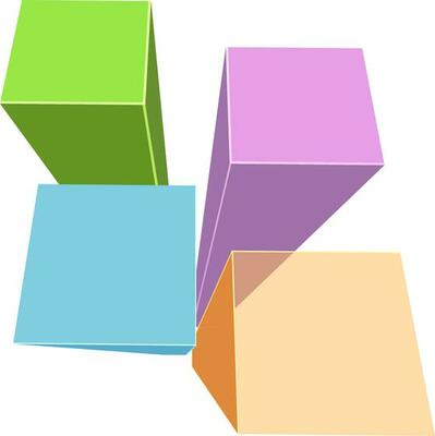 3D colorful infographic elements for Business.
