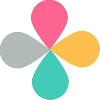 Colorful infographic element design. vector