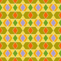 Colourful entwined abstract design pattern in flat style. vector