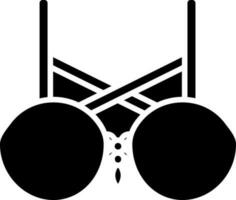 Padded Bra Icon Outline Illustration Padded Stock Vector (Royalty Free)  581724733