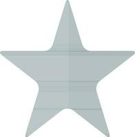 Vector icon of star element.