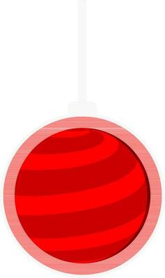 Red decoration baubles.