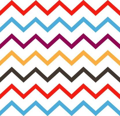 Illustration of colorful waves.