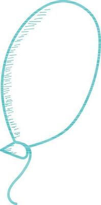 Illustration celebration of any function using ballons