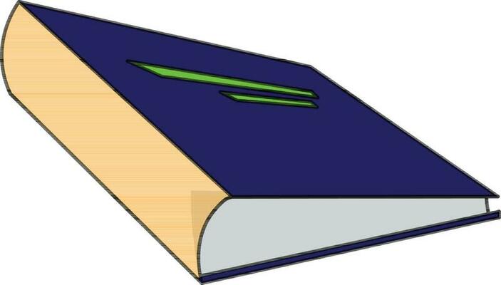 Illustration of file icon in color and stroke for office work.
