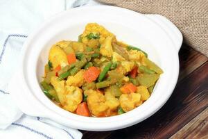 Mixed Vegetable Curry photo