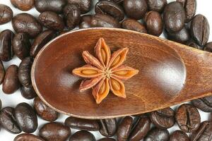 Star Anise Coffee bean photo