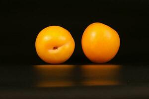 Fresh Ripe Plum Fruit photo