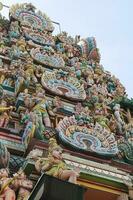 KUALA LUMPUR, MALAYSIA- MARCH 25, 2018 Over century old Sri Kandaswamy Kovil photo