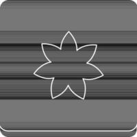 Gallery icon in mobile for multimedia concept with black background. vector