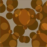 Illustration of abstract background decorated with bubbles. vector