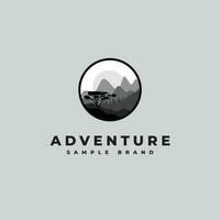 adventure logo design vector