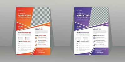 Professional Business Flyer design template vector