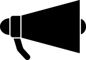 Megaphone icon or symbol in flat style. vector