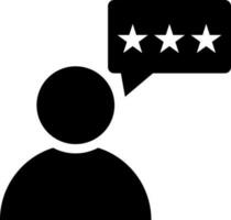 Customer satisfaction icon in flat style. vector